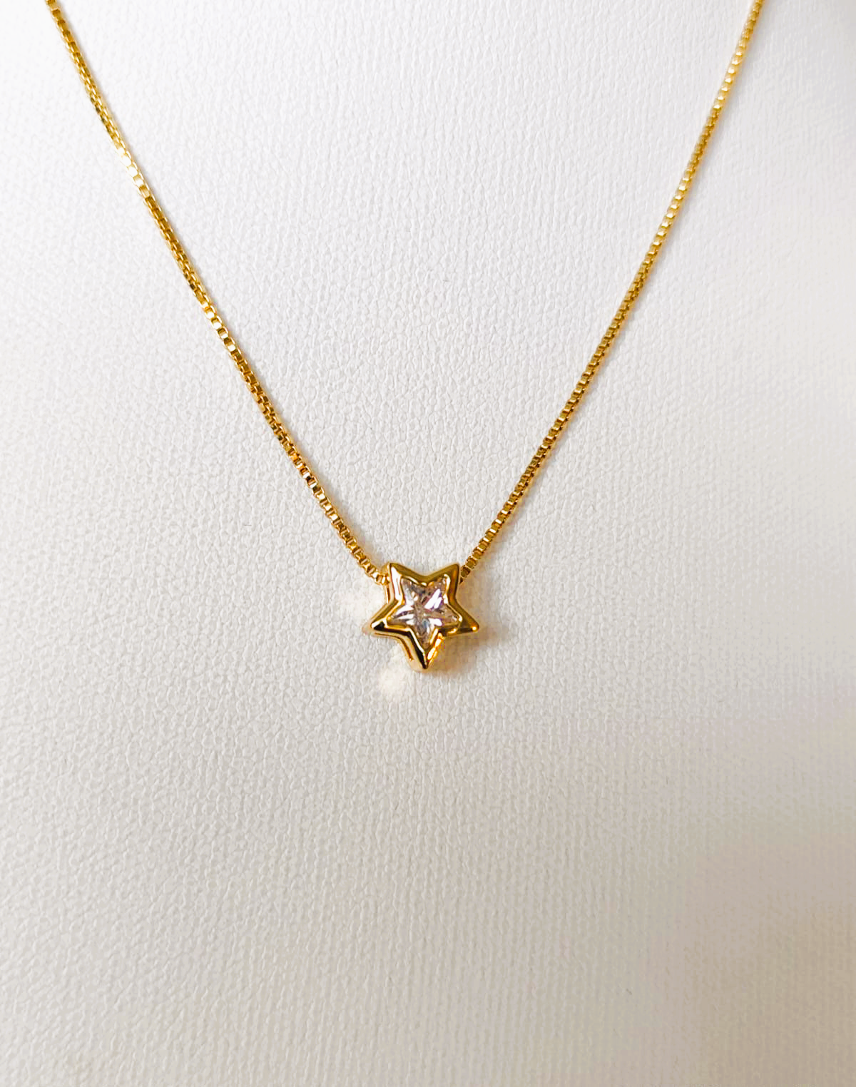 Collar bañado en Oro (Modelo star) - Imagen 2