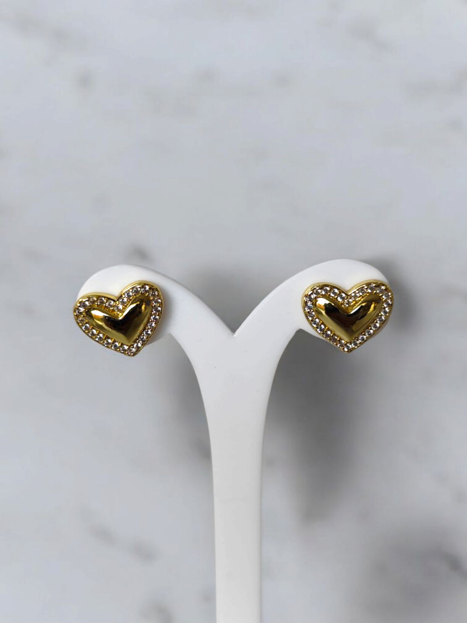 Aros bañados en Oro (Modelo Love) - Imagen 2