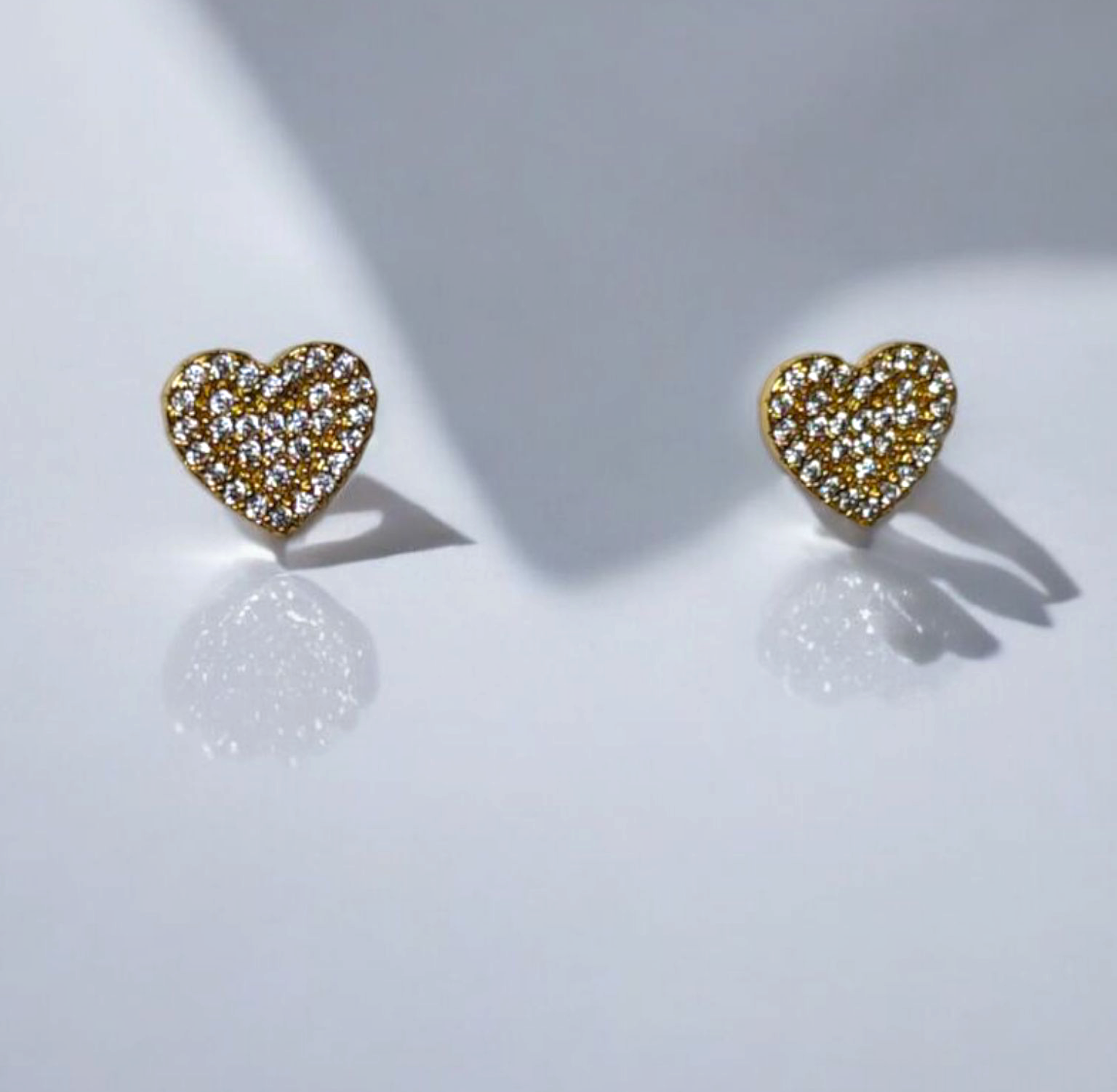 Aros bañados en Oro (Modelo Love)