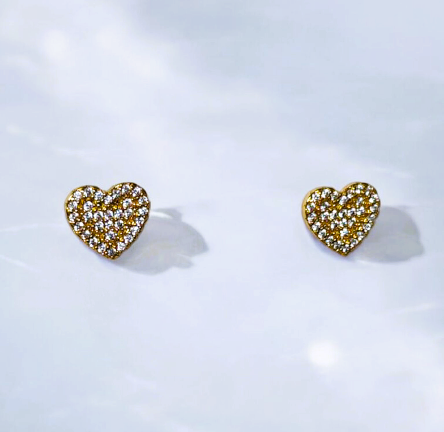 Aros bañados en Oro (Modelo Love) - Imagen 2