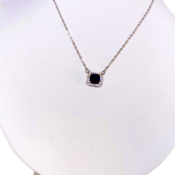 Collar de plata calidad 925 (Modelo Blue)