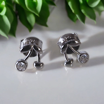 Aros de plata calidad 925 (Modelo crown)