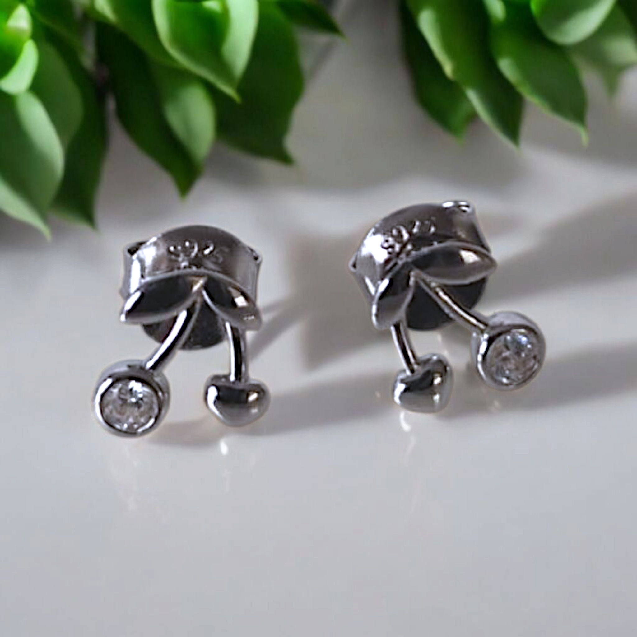 Aros de plata calidad 925 (Modelo crown)