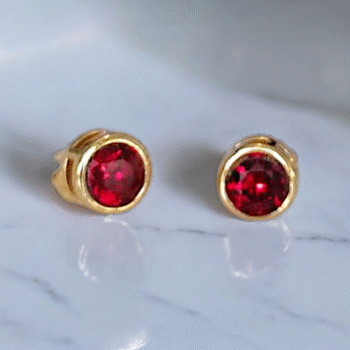 Aros bañados en Oro (Modelo light point)